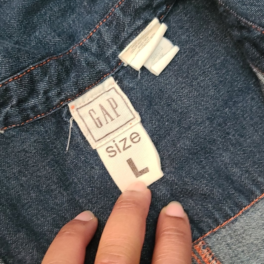 3/4 Sleeve Gap denim dress